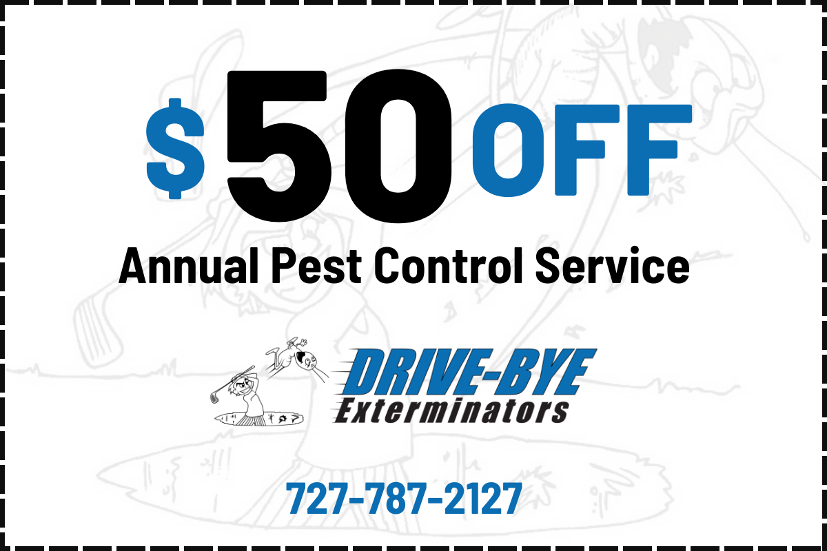 $50 off Annual Pest Control Service